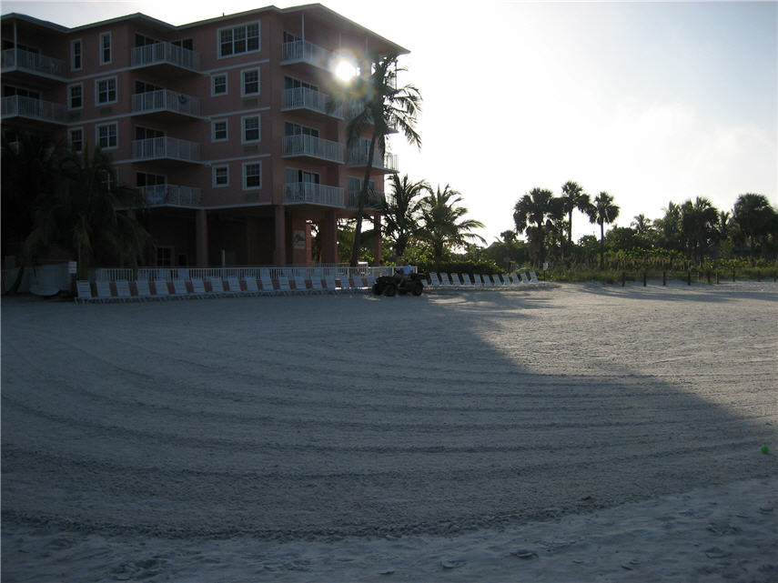 The Edison Rakes the Sand